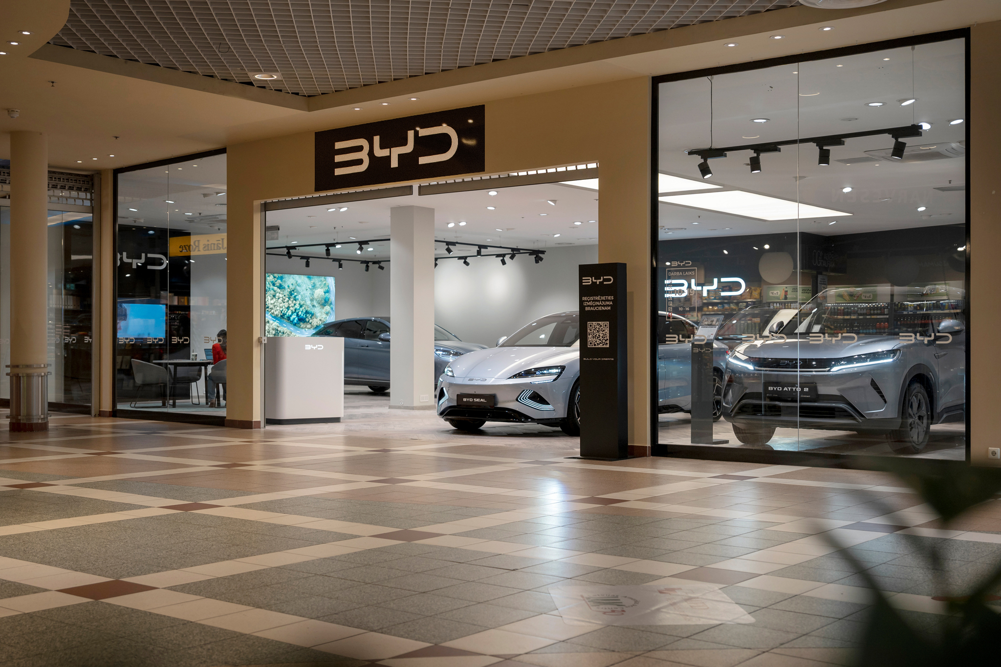 BYD autosalona atklāšanas pasākums